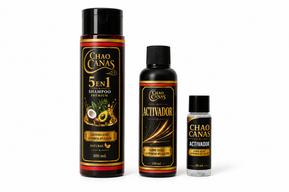 Chao Canas — Sistema Capilar 5 en 1 con Aguacate