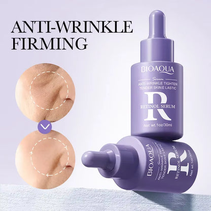 Kit x3 Serums Faciales Antiedad Bioaqua - Retinol, Vitamina C y Ácido Hialurónico