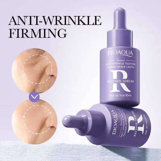 Kit x3 Serums Faciales Antiedad Bioaqua - Retinol, Vitamina C y Ácido Hialurónico