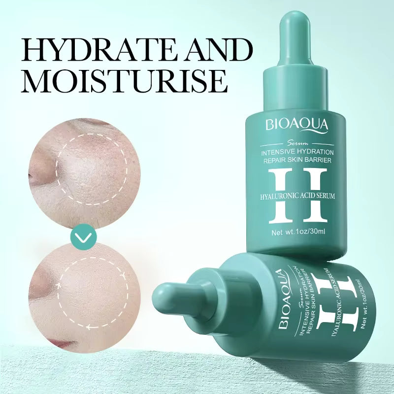 Kit x3 Serums Faciales Antiedad Bioaqua - Retinol, Vitamina C y Ácido Hialurónico
